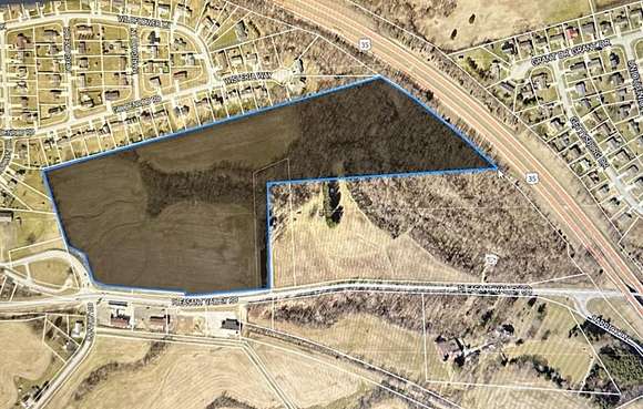 40 Acres of Commercial Land for Sale in Chillicothe, Ohio