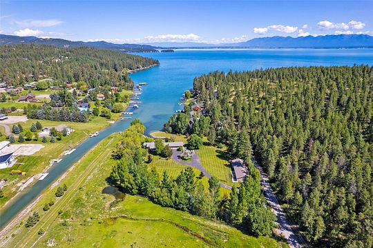 3.6 Acres of Residential Land with Home for Sale in Lakeside, Montana