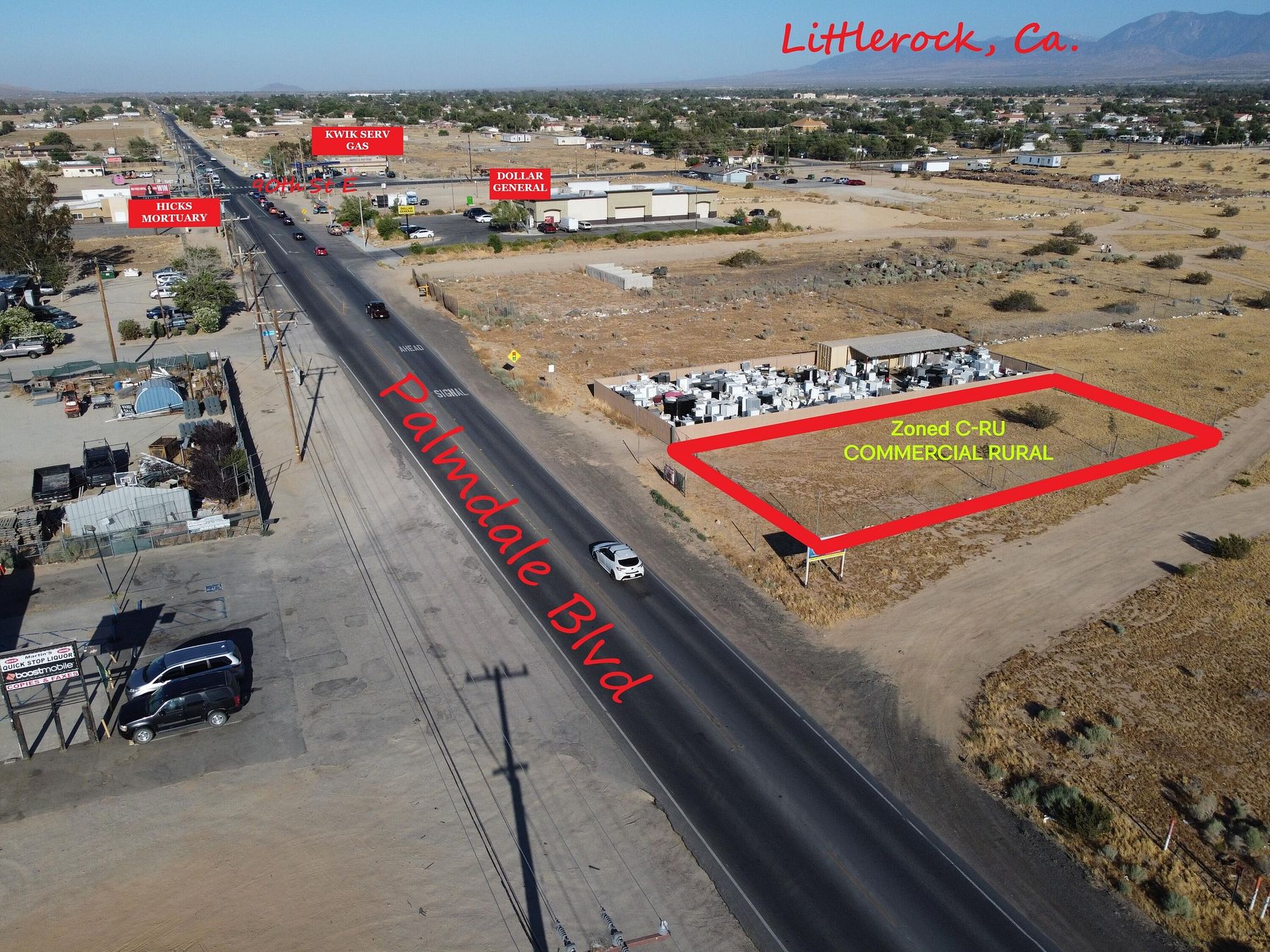 0.17 Acres of Land for Sale in Littlerock, California