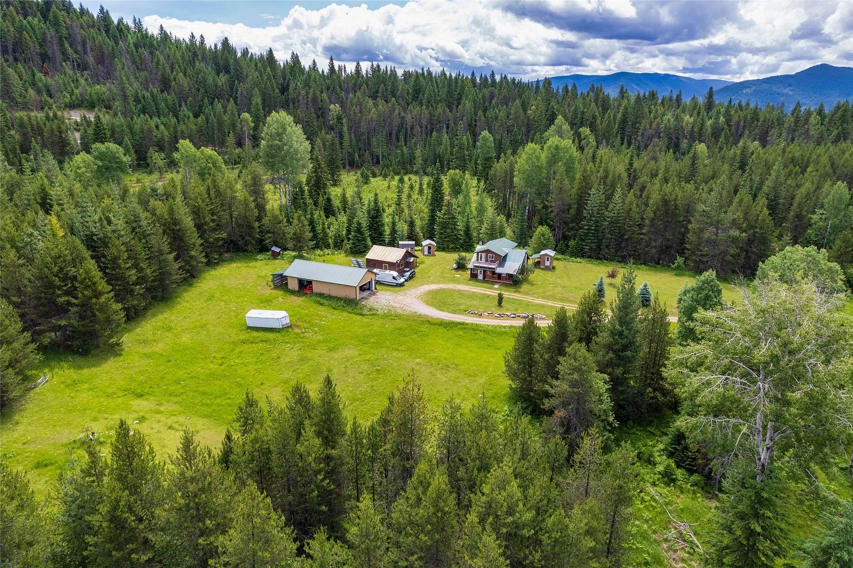 20 Acres of Recreational Land with Home for Sale in Trout Creek, Montana