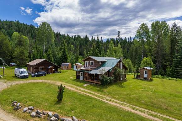 20 Acres of Recreational Land with Home for Sale in Trout Creek, Montana