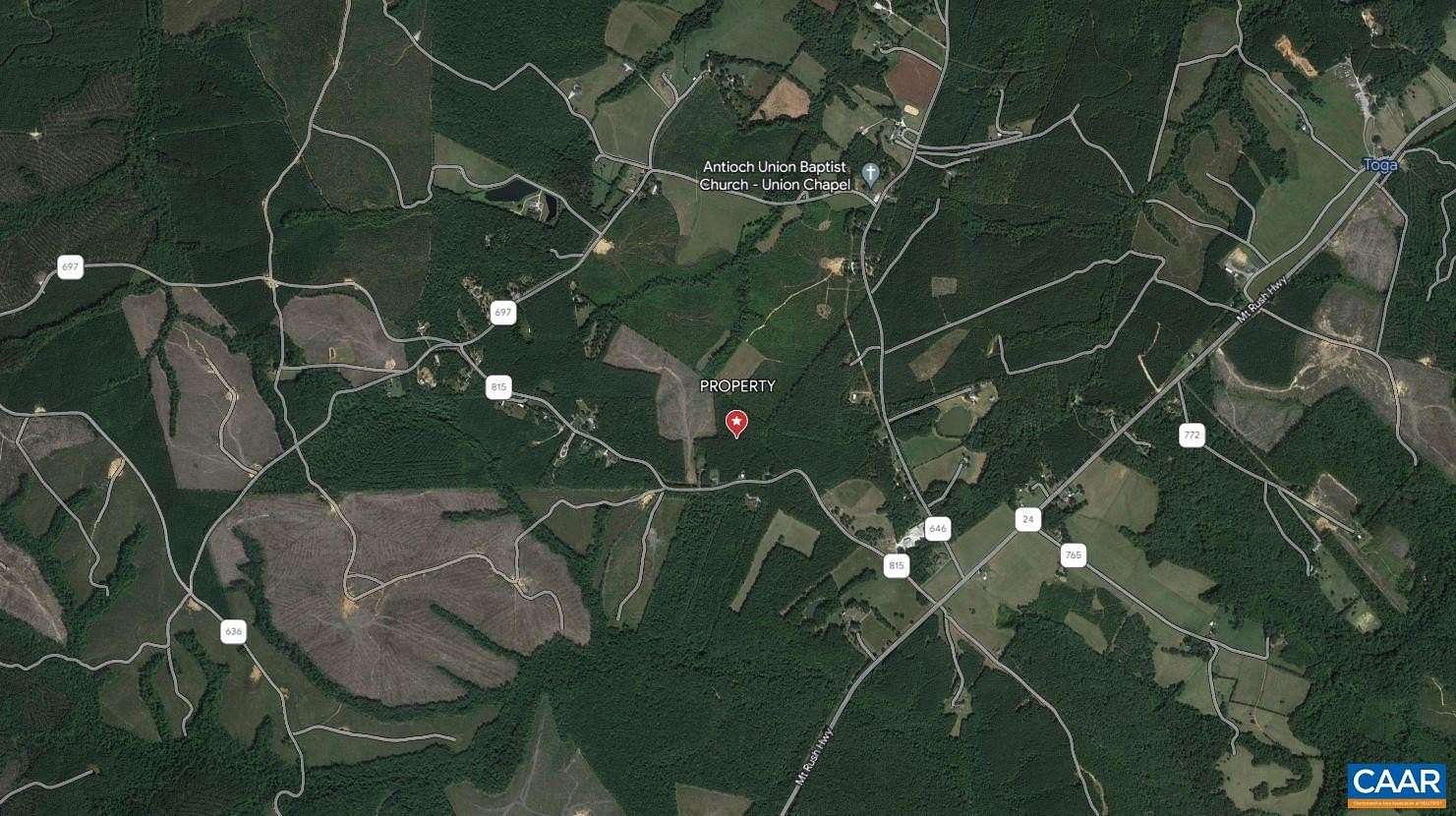 11.12 Acres of Agricultural Land for Sale in Dillwyn, Virginia