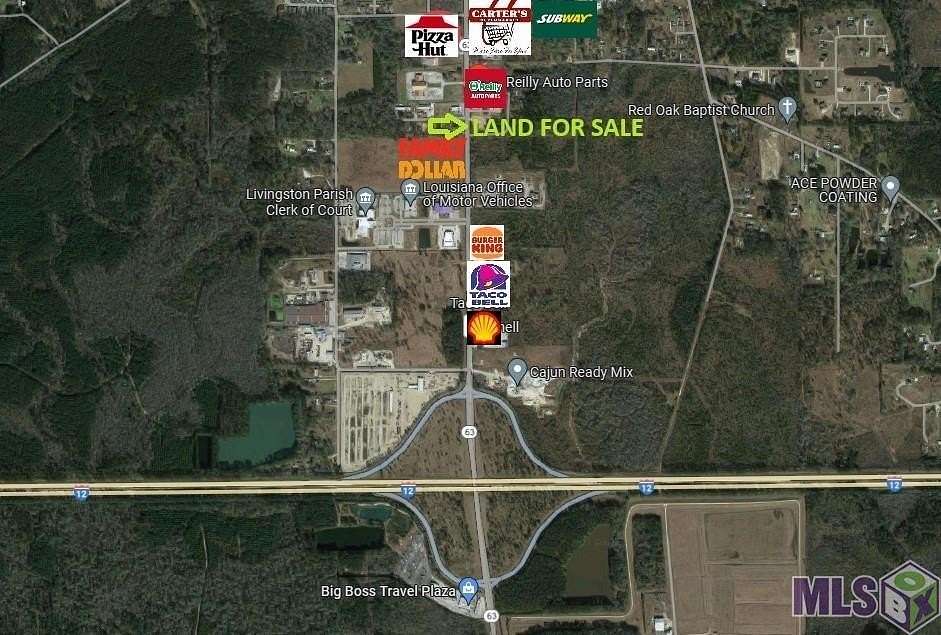 2.05 Acres of Commercial Land for Sale in Livingston, Louisiana