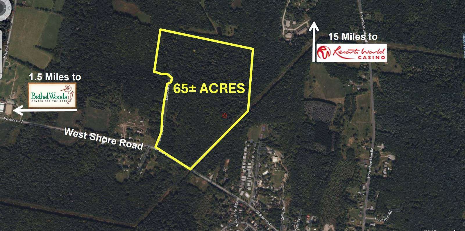 65 Acres of Recreational Land for Sale in Bethel, New York