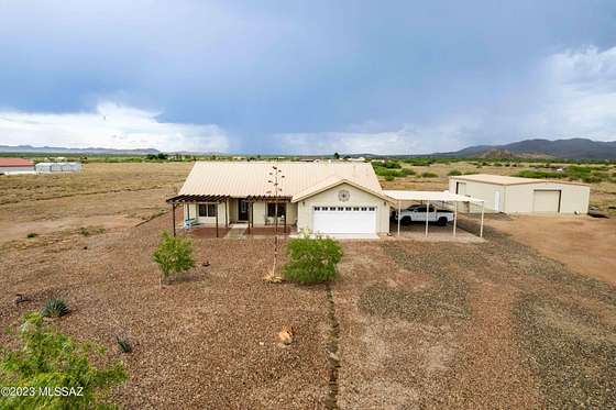 11.3 Acres of Land with Home for Sale in Willcox, Arizona
