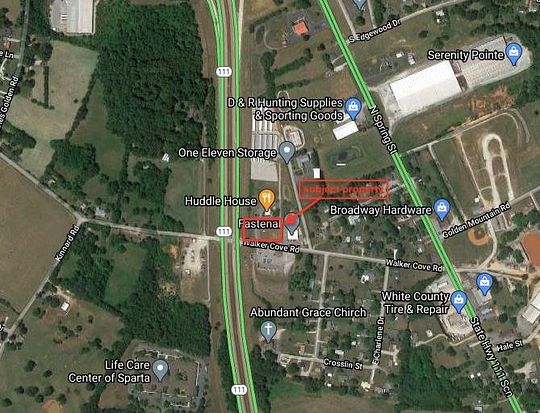 0.89 Acres of Commercial Land for Sale in Sparta, Tennessee