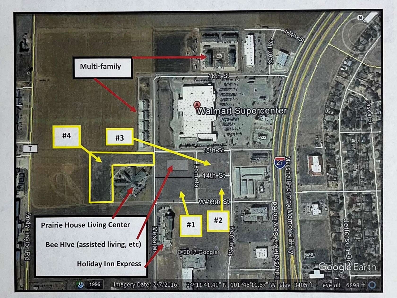 2.3 Acres of Mixed-Use Land for Sale in Plainview, Texas