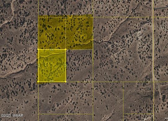 27.1 Acres of Land for Sale in Sanders, Arizona
