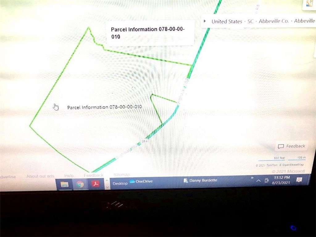 93 Acres of Recreational Land for Sale in Abbeville, South Carolina