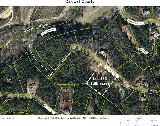 1.9 Acres of Residential Land for Sale in Lenoir, North Carolina