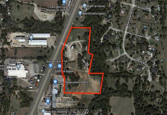 12.3 Acres of Mixed-Use Land for Sale in Joshua, Texas