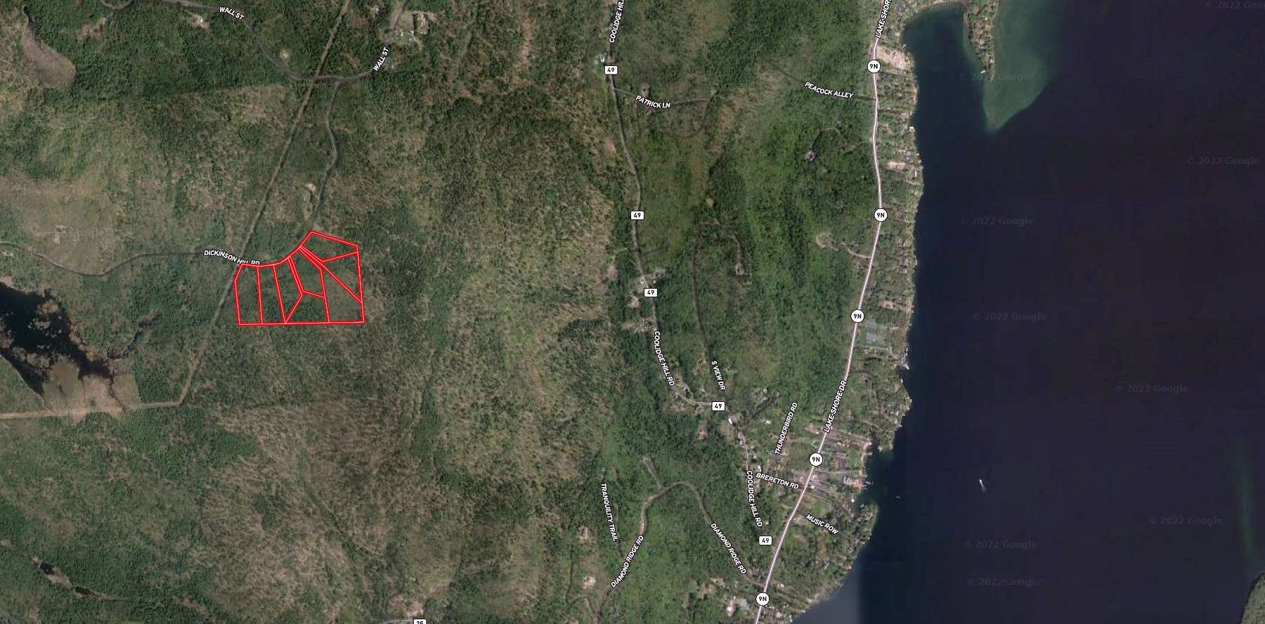 47 Acres of Land for Sale in Bolton, New York