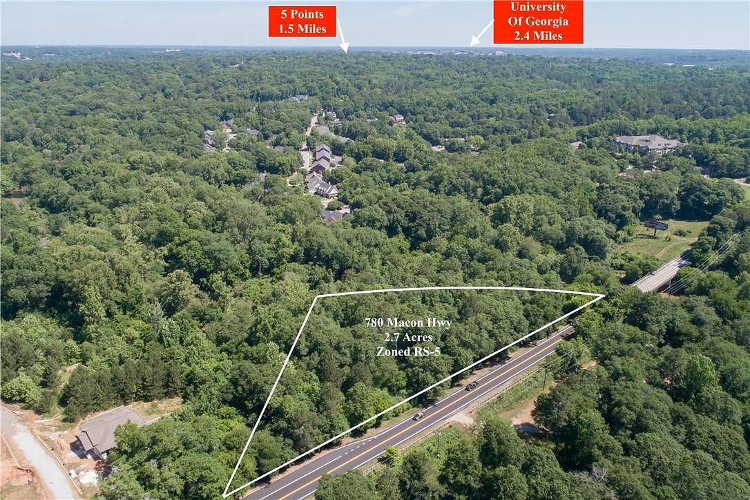 2.7 Acres of Residential Land for Sale in Athens, Georgia