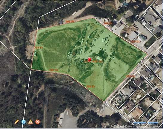 8.66 Acres of Land for Sale in Corona, California