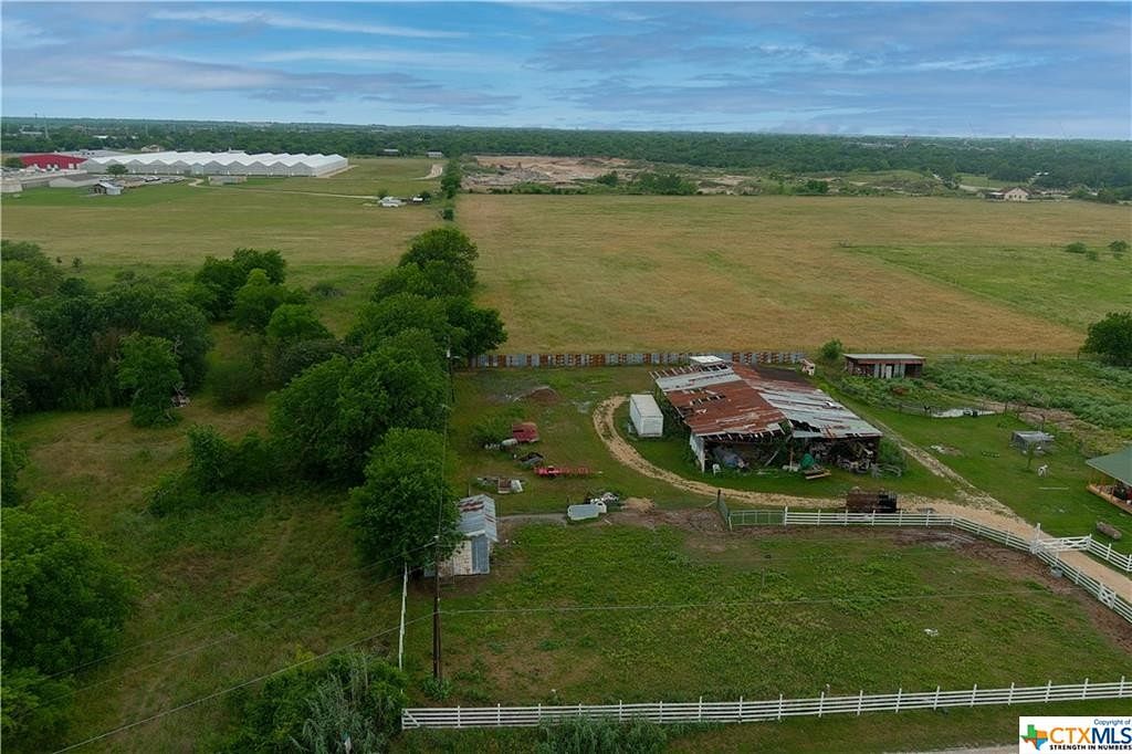 12.3 Acres of Land with Home for Sale in Lockhart, Texas