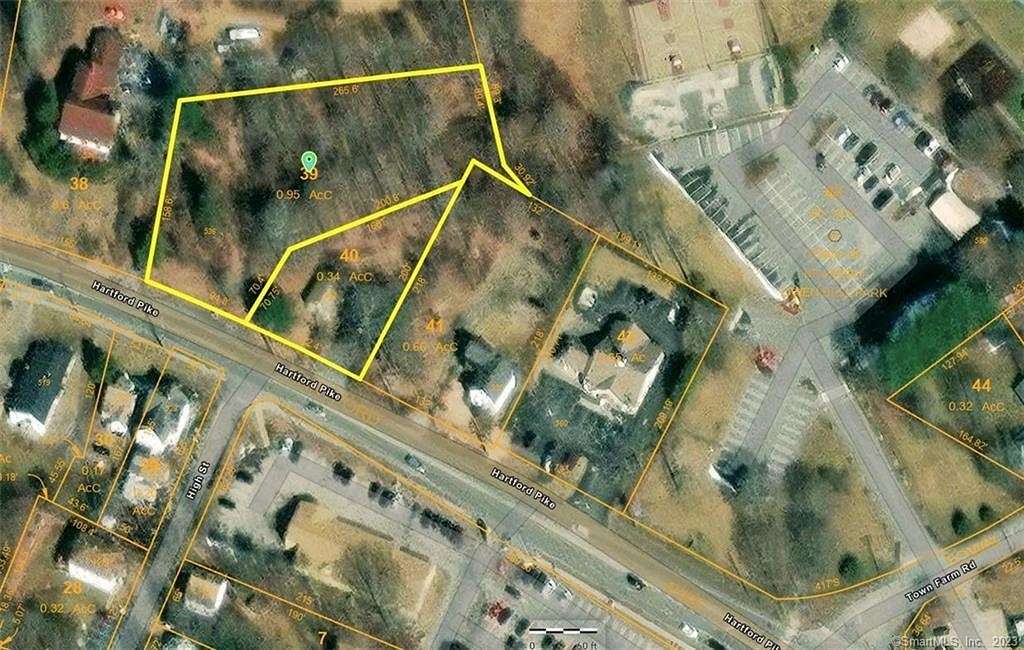 1.3 Acres of Commercial Land for Sale in Killingly Town, Connecticut