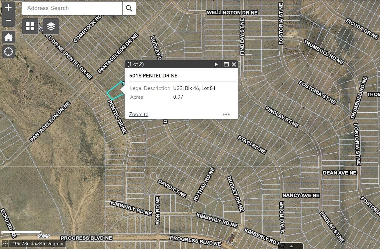0.92 Acres of Land for Sale in Rio Rancho, New Mexico