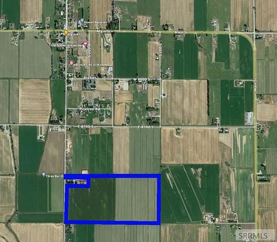 75 Acres of Agricultural Land for Sale in Rexburg, Idaho