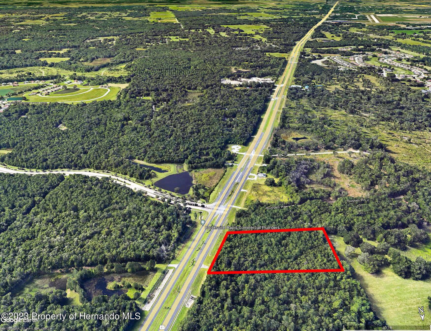 4.9 Acres of Mixed-Use Land for Sale in Brooksville, Florida