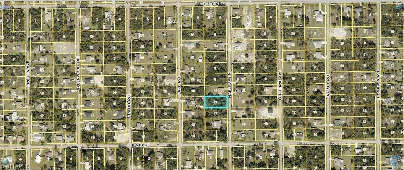 0.5 Acres of Residential Land for Sale in Lehigh Acres, Florida