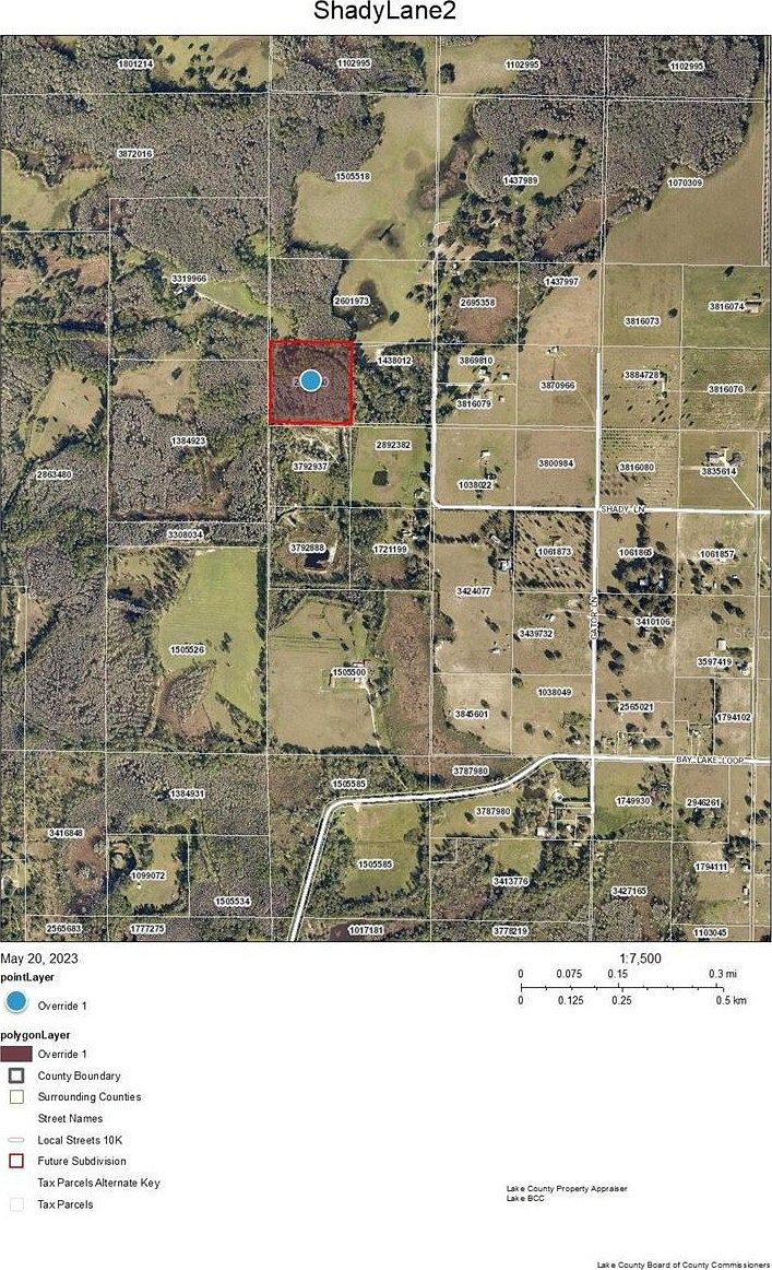 10 Acres of Residential Land for Sale in Groveland, Florida