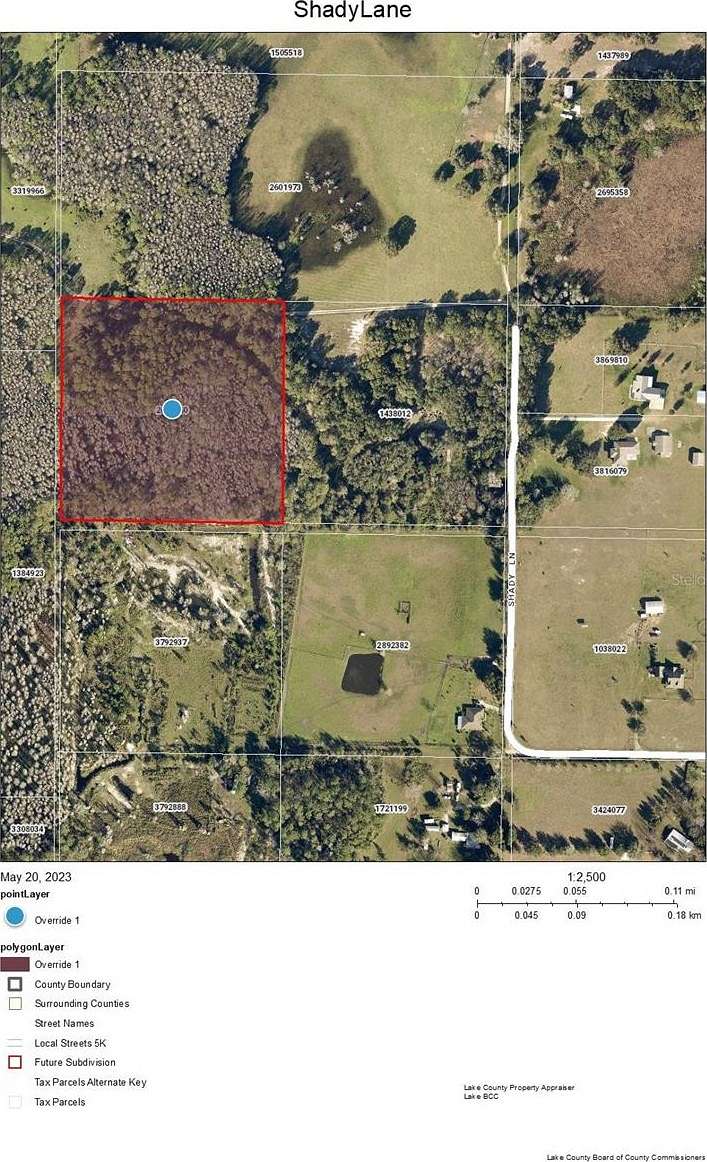 10 Acres of Residential Land for Sale in Groveland, Florida