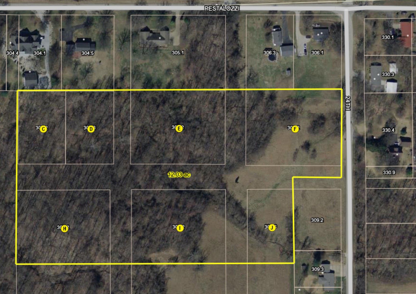 12 Acres of Land for Sale in Tell City, Indiana