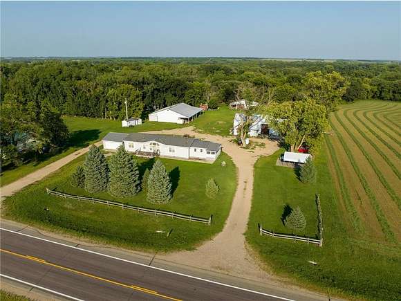 3.5 Acres of Residential Land with Home for Sale in Montevideo, Minnesota