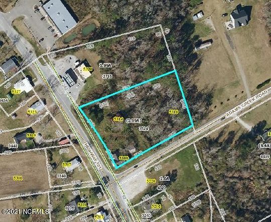 2 Acres of Land for Sale in Newport, North Carolina