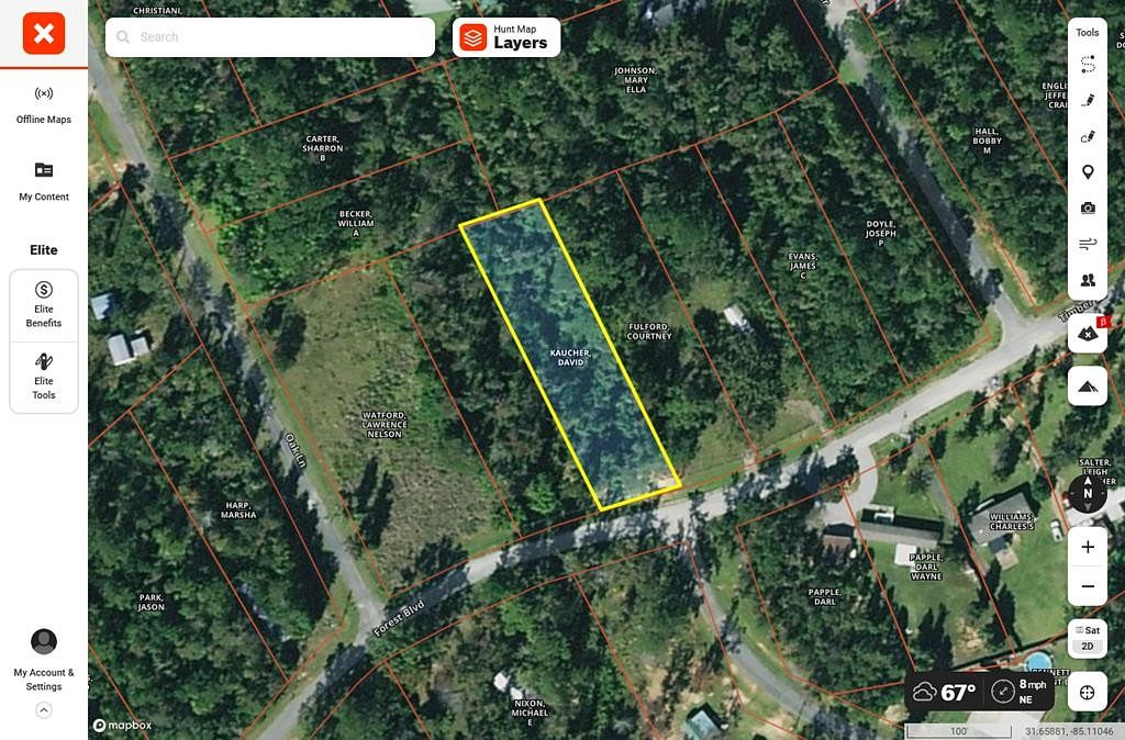 0.55 Acres of Residential Land for Sale in Abbeville, Alabama