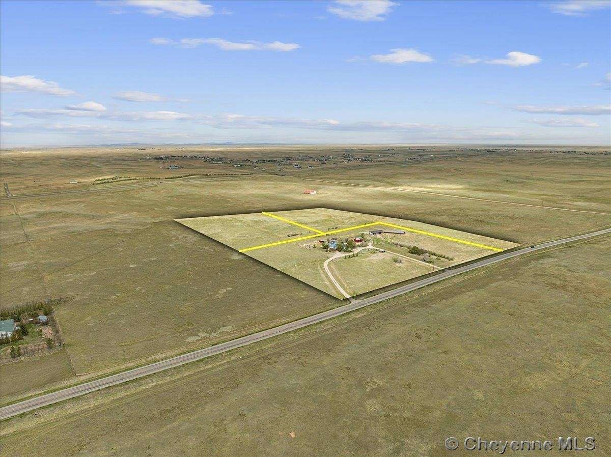 25.9 Acres of Agricultural Land with Home for Sale in Cheyenne, Wyoming
