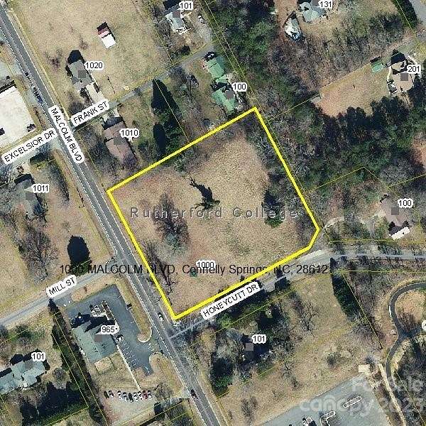 2 Acres of Improved Commercial Land for Sale in Rutherford College, North Carolina