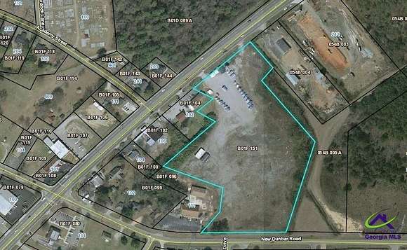 8.4 Acres of Commercial Land for Sale in Byron, Georgia