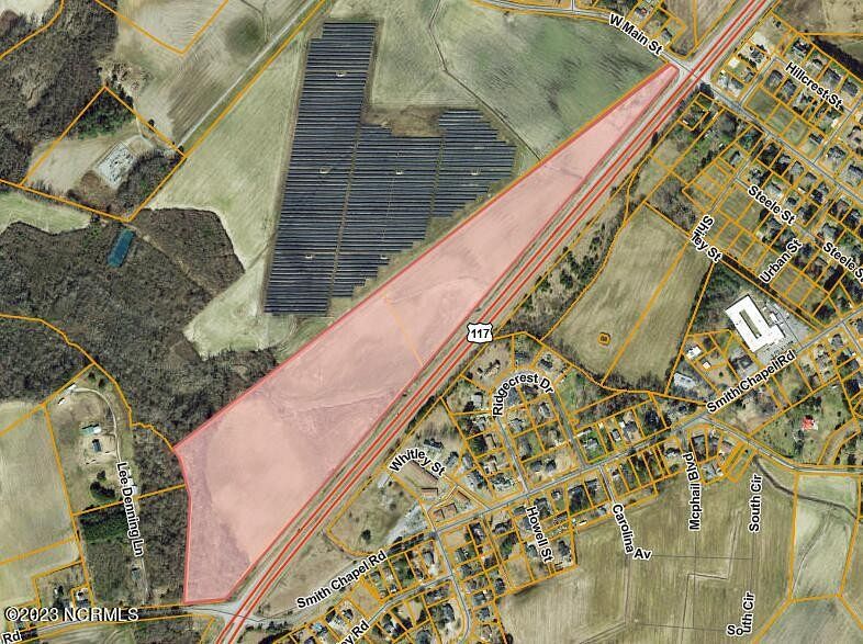 40.8 Acres of Commercial Land for Sale in Mount Olive, North Carolina