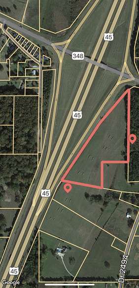 12.4 Acres of Mixed-Use Land for Sale in Guntown, Mississippi