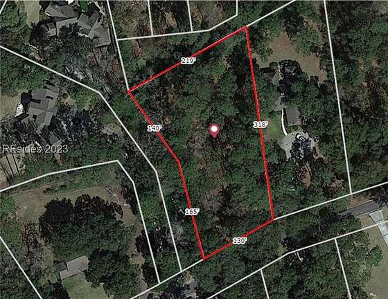 1.1 Acres of Residential Land for Sale in Hilton Head Island, South Carolina