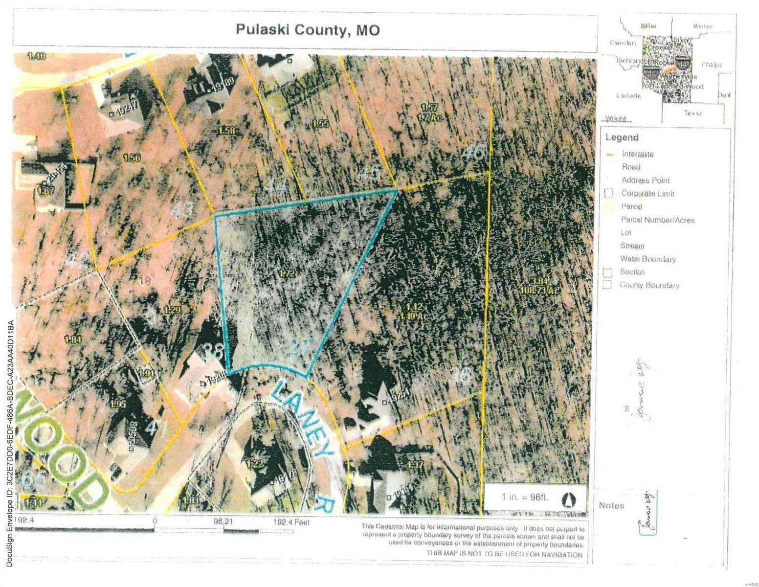 0.97 Acres of Residential Land for Sale in Waynesville, Missouri ...