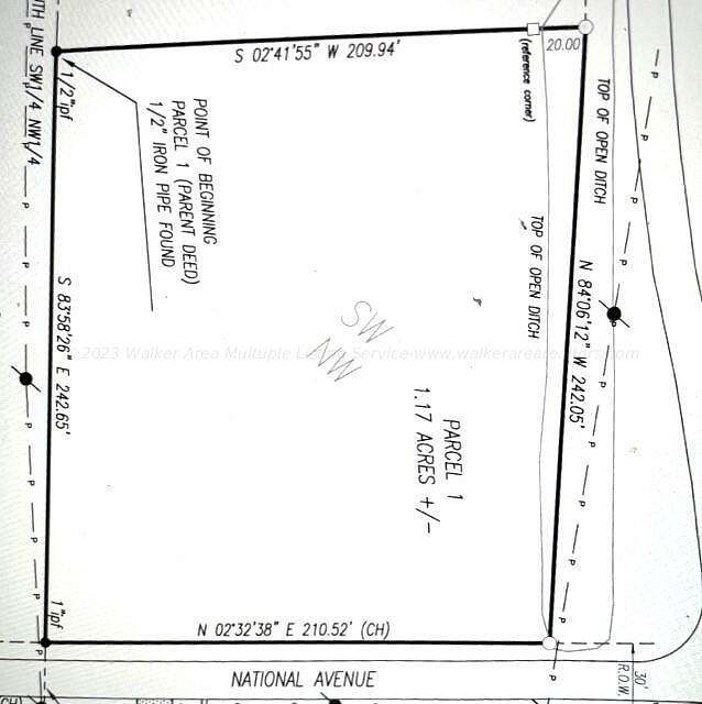 1 Acre of Land for Sale in Hamilton, Alabama