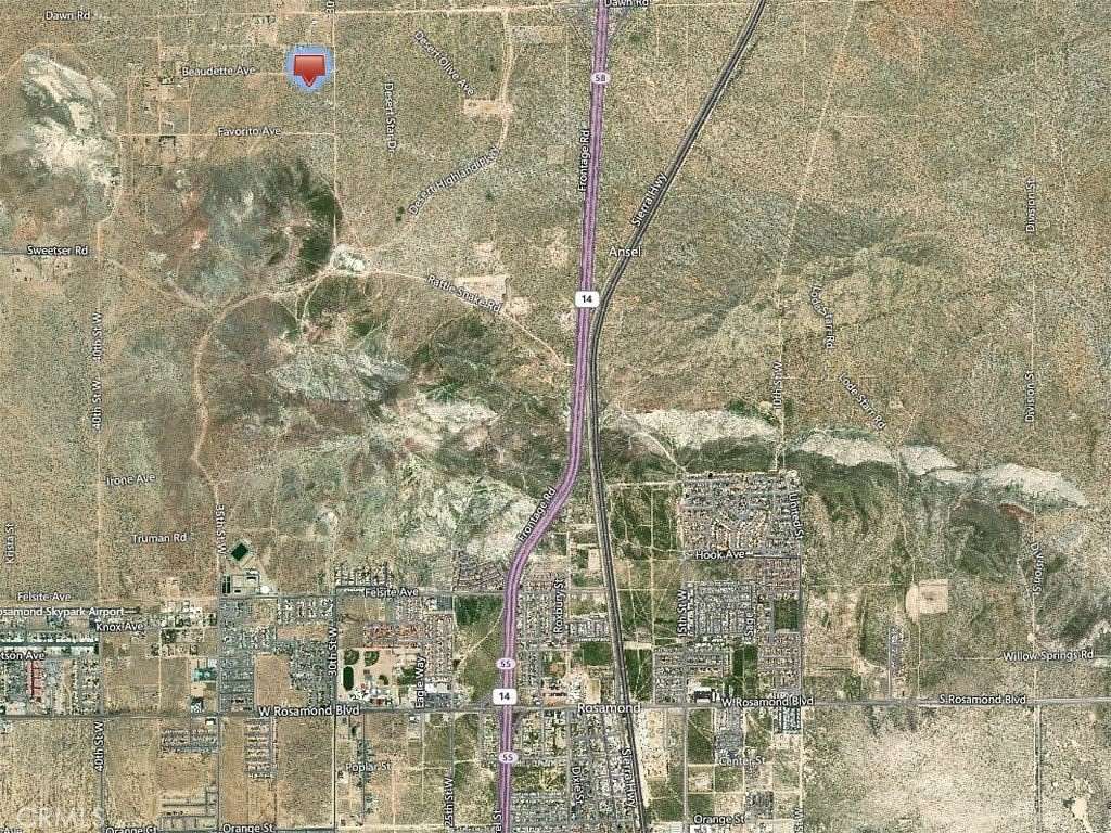 2.5 Acres of Land for Sale in Rosamond, California