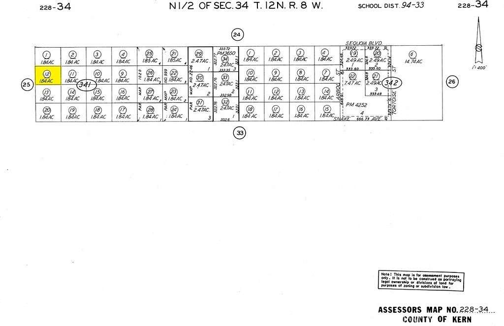 1.84 Acres of Land for Sale in Mojave, California