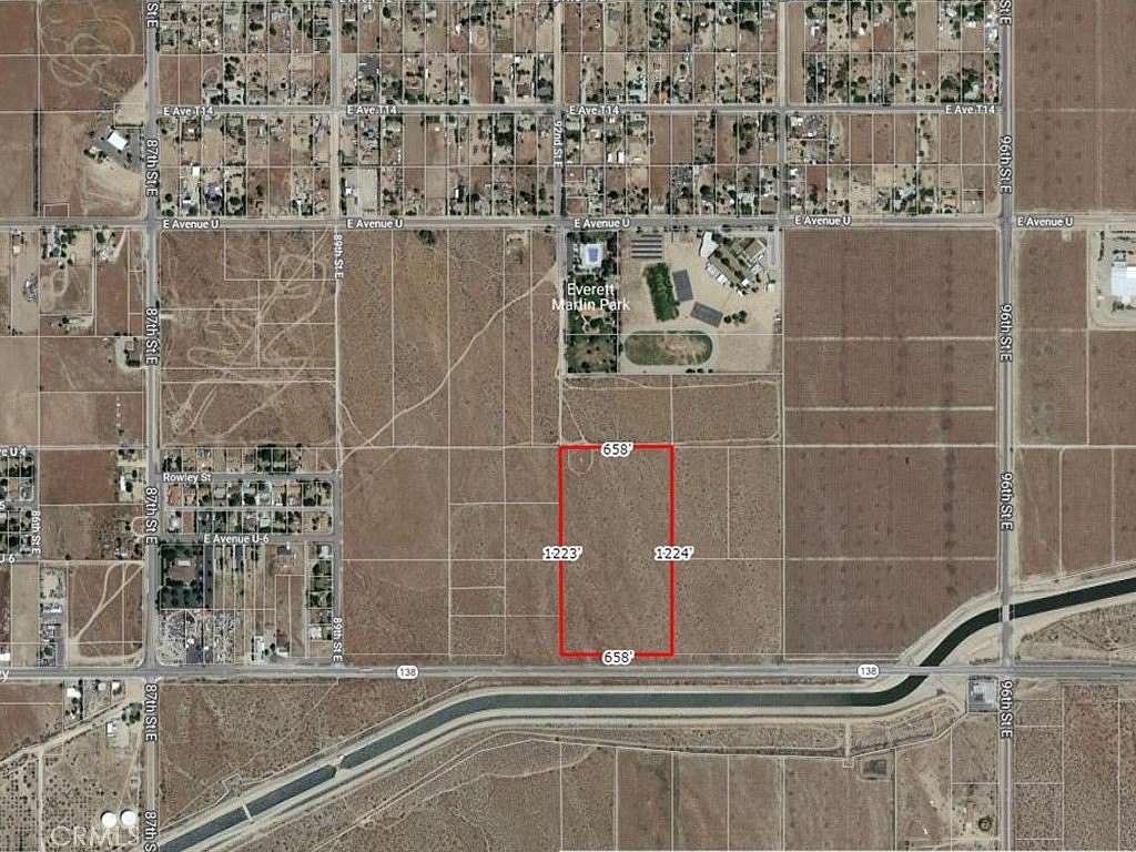 19.6 Acres of Land for Sale in Littlerock, California