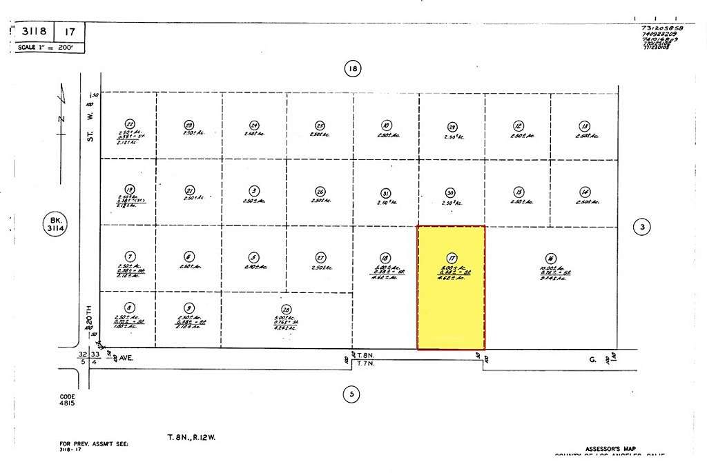 4.677 Acres of Land for Sale in Lancaster, California