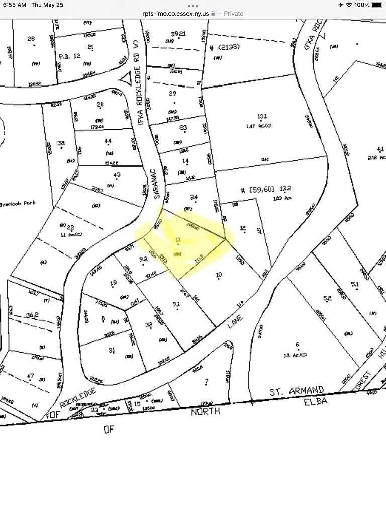 0.5 Acres of Residential Land for Sale in Saranac Lake, New York