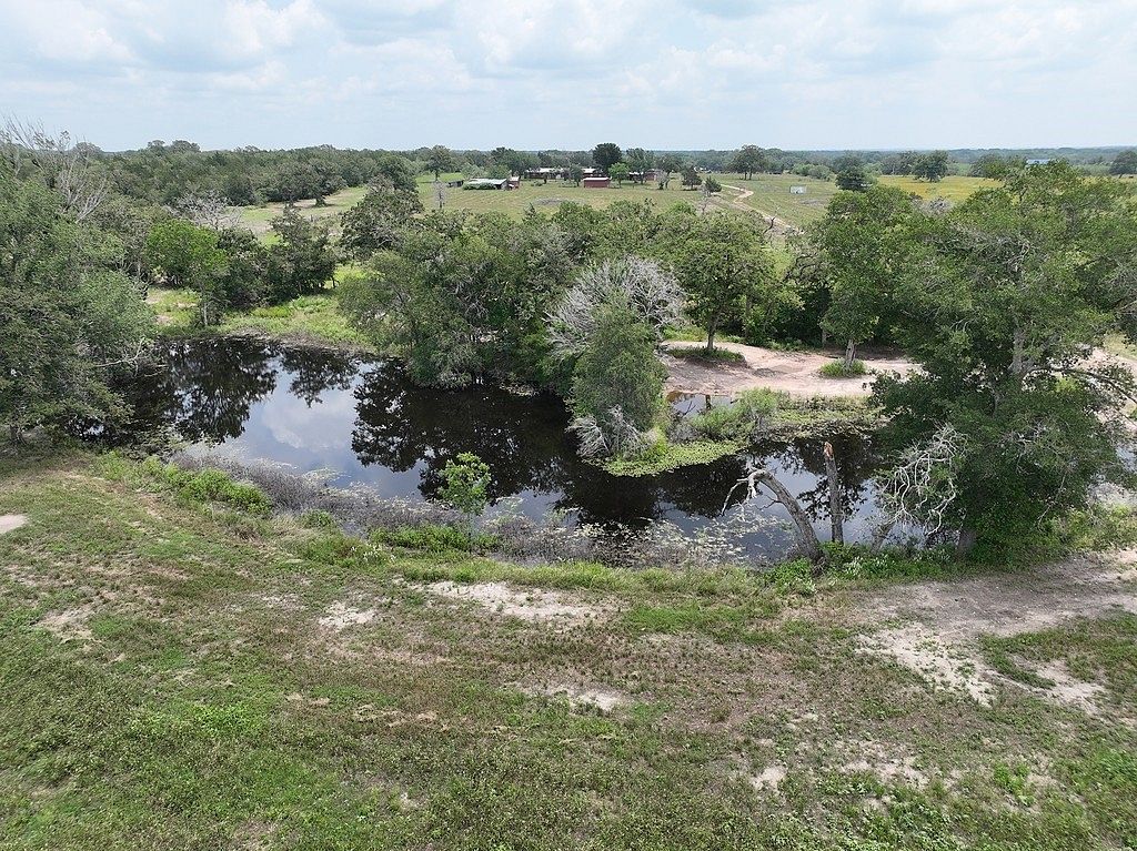 26.9 Acres of Agricultural Land with Home for Sale in Flatonia, Texas