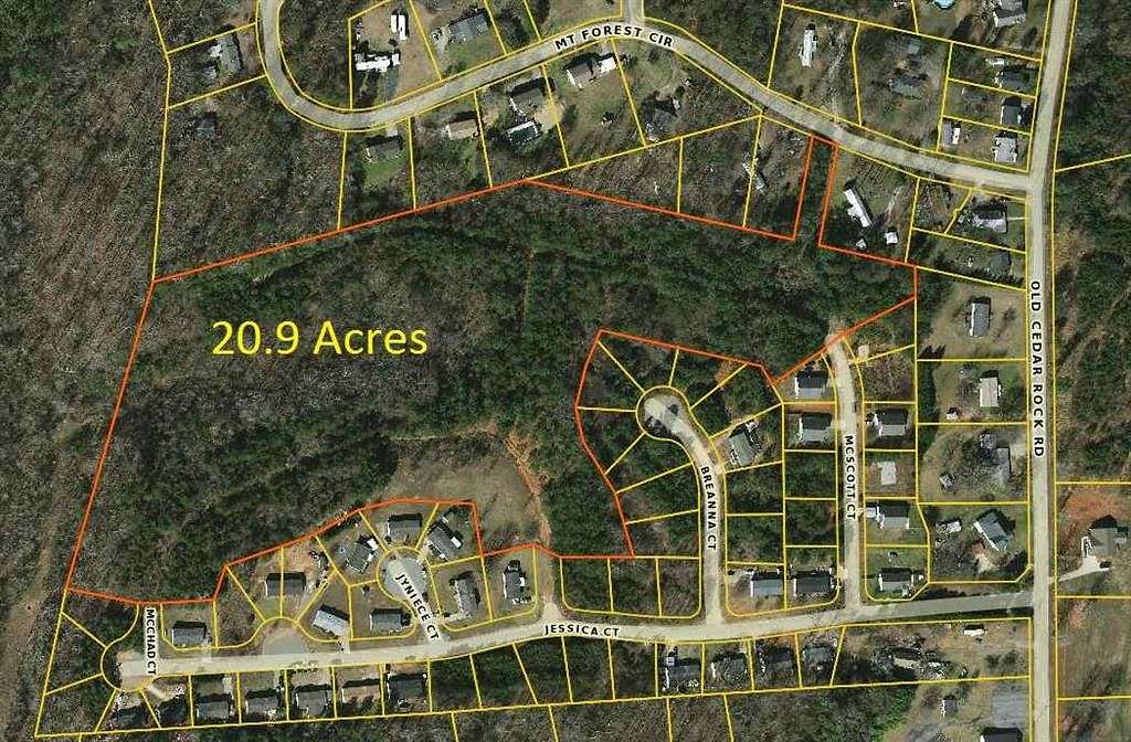 20 Acres of Agricultural Land for Sale in Easley, South Carolina
