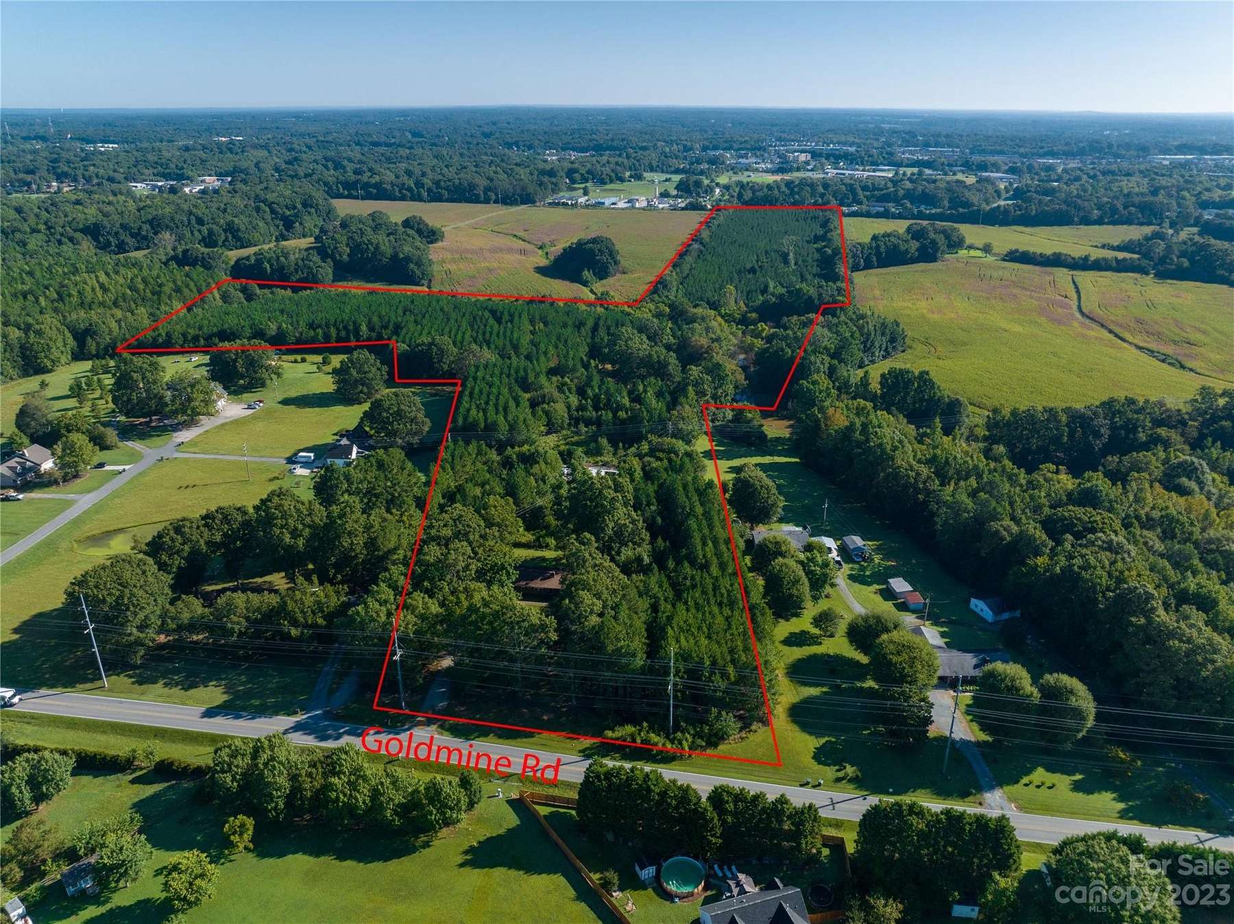 29.2 Acres of Land for Sale in Monroe, North Carolina