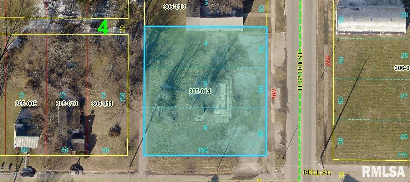 0.55 Acres of Commercial Land for Sale in Mount Vernon, Illinois