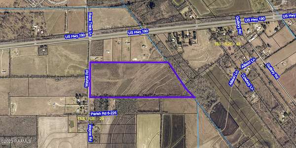44.8 Acres of Land for Sale in Eunice, Louisiana