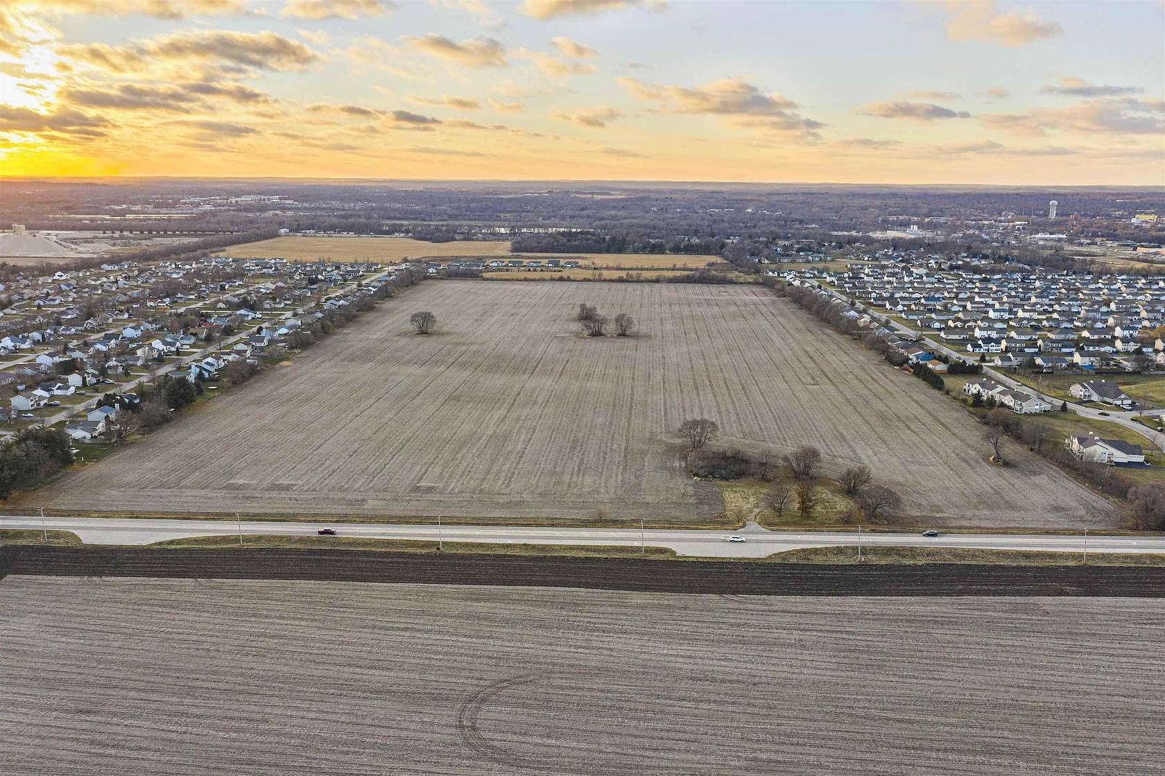 78.34 Acres of Agricultural Land for Sale in South Beloit, Illinois