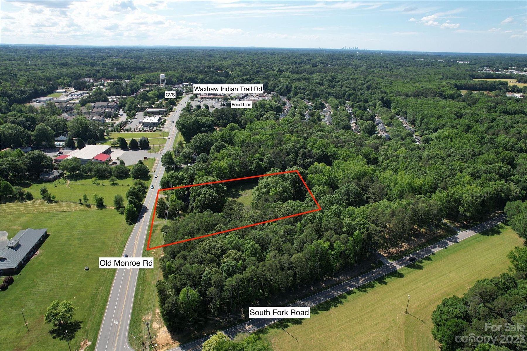 3.58 Acres of Mixed-Use Land for Sale in Indian Trail, North Carolina